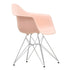Cadeira de Braços em Plástico Eames DAR / Base Cromada